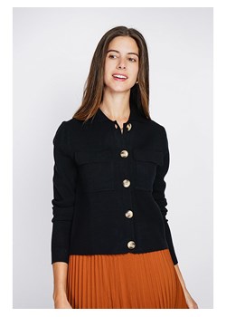 William de Faye Kardigan w kolorze czarnym ze sklepu Limango Polska w kategorii Swetry damskie - zdjęcie 188340065