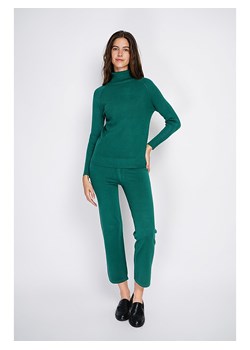 William de Faye 2-częściowy zestaw w kolorze ciemnozielonym ze sklepu Limango Polska w kategorii Swetry damskie - zdjęcie 188340148