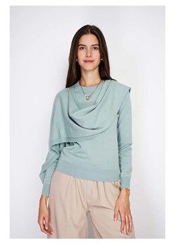 William de Faye Sweter w kolorze turkusowym ze sklepu Limango Polska w kategorii Swetry damskie - zdjęcie 188340218