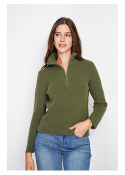 William de Faye Sweter w kolorze khaki ze sklepu Limango Polska w kategorii Swetry damskie - zdjęcie 188340495