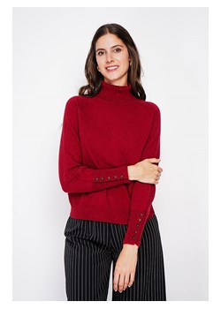 William de Faye Golf w kolorze bordowym ze sklepu Limango Polska w kategorii Swetry damskie - zdjęcie 188340538