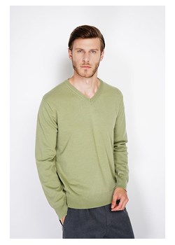 William de Faye Sweter w kolorze zielonym ze sklepu Limango Polska w kategorii Swetry męskie - zdjęcie 188340739