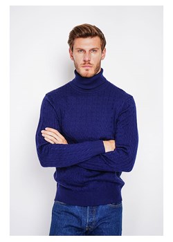 William de Faye Golf w kolorze niebieskim ze sklepu Limango Polska w kategorii Swetry męskie - zdjęcie 188340827