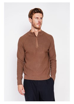 William de Faye Sweter w kolorze brązowym ze sklepu Limango Polska w kategorii Swetry męskie - zdjęcie 188340926
