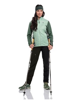 Schöffel Kurtka hybrydowa "Cascata" w kolorze zielonym ze sklepu Limango Polska w kategorii Kurtki damskie - zdjęcie 188341086