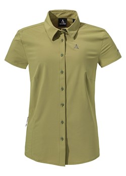 Schöffel Koszula trekkingowa "Dooser" w kolorze oliwkowym ze sklepu Limango Polska w kategorii Bluzki damskie - zdjęcie 188341338