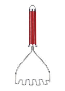 KitchenAid Praska w kolorze srebrno-czerwonym do ziemniaków - dł. 27 cm ze sklepu Limango Polska w kategorii Akcesoria kuchenne - zdjęcie 188341358