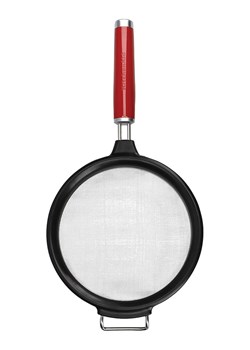 KitchenAid Sitko w kolorze czarno-czerwonym - Ø 17,5 cm ze sklepu Limango Polska w kategorii Akcesoria kuchenne - zdjęcie 188341467