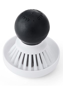 KitchenAid Szczotka w kolorze biało-czarnym do mycia naczyń - Ø 9 cm ze sklepu Limango Polska w kategorii Akcesoria kuchenne - zdjęcie 188341589