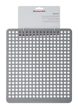 KitchenAid Mata w kolorze jasnoszarym do zlewu - 34 x 30 cm ze sklepu Limango Polska w kategorii Akcesoria kuchenne - zdjęcie 188341619