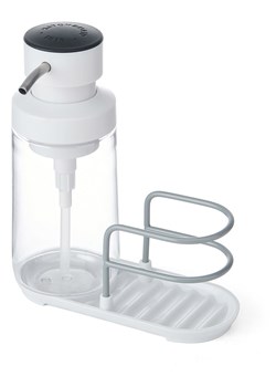 KitchenAid Dozownik płynu do naczyń ze stojakiem na gąbkę - 15,8 x 17,8 cm ze sklepu Limango Polska w kategorii Akcesoria kuchenne - zdjęcie 188341629