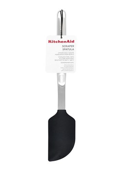 KitchenAid Łopatka "Premium" w kolorze srebrno-czarnym do ciasta - dł. 31,4 cm ze sklepu Limango Polska w kategorii Akcesoria kuchenne - zdjęcie 188341649