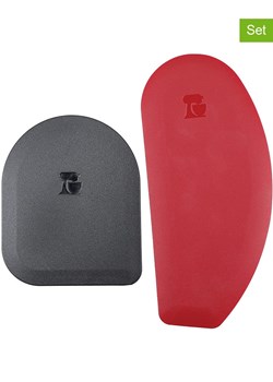 KitchenAid Skrobaczki kuchenne (2 szt.) w kolorze szarym i czerwonym ze sklepu Limango Polska w kategorii Akcesoria do pieczenia - zdjęcie 188341738