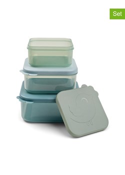 done by deer 3-częściowy zestaw "Deer" w kolorze miętowo-zielonym ze sklepu Limango Polska w kategorii Pojemniki kuchenne - zdjęcie 188342507