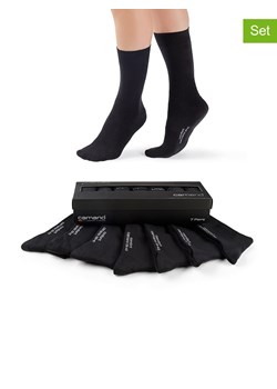 camano Skarpety (7 par) w kolorze czarnym ze sklepu Limango Polska w kategorii Skarpetki męskie - zdjęcie 188342695