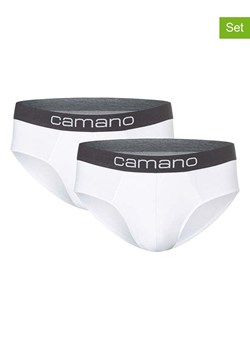 camano Slipy (2 pary) w kolorze białym ze sklepu Limango Polska w kategorii Majtki męskie - zdjęcie 188342749