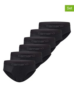 camano Slipy (6 par) w kolorze czarnym ze sklepu Limango Polska w kategorii Majtki męskie - zdjęcie 188342758