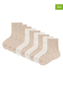 camano Skarpety (9 par) w kolorze beżowo-kremowym ze sklepu Limango Polska w kategorii Skarpetki dziecięce - zdjęcie 188342926