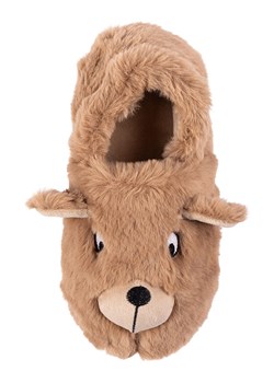 Fun Socks Kapcie w kolorze jasnobrązowym ze sklepu Limango Polska w kategorii Kapcie dziecięce - zdjęcie 188342999