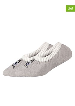 s.Oliver Kapcie (2 pary) w kolorze szarym ze sklepu Limango Polska w kategorii Kapcie dziecięce - zdjęcie 188343059