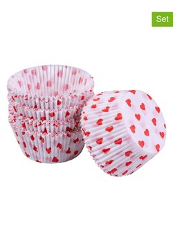 Dr. Oetker Foremki papierowe (100 szt.) w kolorze biało-czerwonym do muffinek ze sklepu Limango Polska w kategorii Akcesoria do pieczenia - zdjęcie 188344476