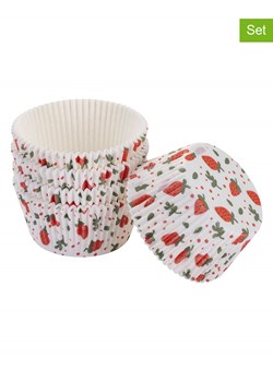 Dr. Oetker Foremki papierowe (100 szt.) w kolorze biało-czerwonym do muffinek ze sklepu Limango Polska w kategorii Akcesoria do pieczenia - zdjęcie 188344496