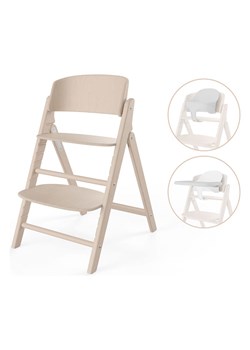 Cybex Krzesełko 3w1 "Click&amp;Fold" w kolorze beżowo-białym do karmienia ze sklepu Limango Polska w kategorii Fotele dziecięce - zdjęcie 188345639