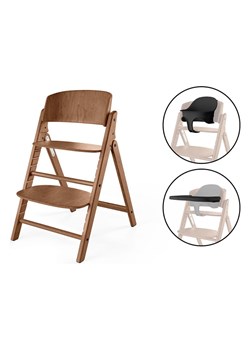 Cybex Krzesełko 3w1 "Click&amp;Fold" w kolorze jasnobrązowo-czarnym do karmienia ze sklepu Limango Polska w kategorii Fotele dziecięce - zdjęcie 188345646