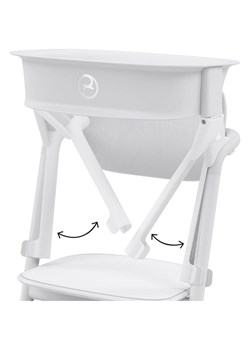 Cybex Wkładka w kolorze białym do krzesełka "Lemo" ze sklepu Limango Polska w kategorii Fotele dziecięce - zdjęcie 188345747
