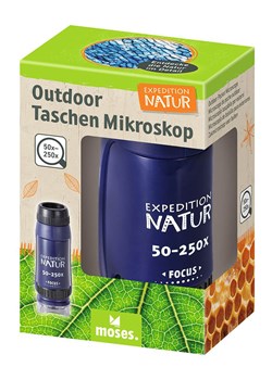 moses. Outdoorowy mikroskop kieszonkowy "Expedition Natur" - 6+ ze sklepu Limango Polska w kategorii Zabawki - zdjęcie 188345858