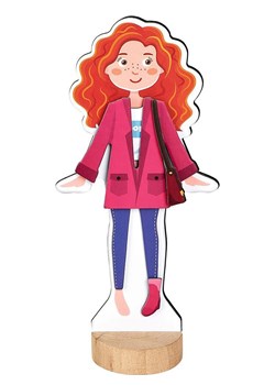 moses. Magnetyczna lalka do przebierania - 4+ ze sklepu Limango Polska w kategorii Zabawki - zdjęcie 188346159