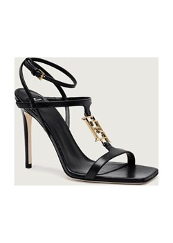 Elisabetta Franchi Skórzane sandały na szpilce ze sklepu Gomez Fashion Store w kategorii Sandały damskie - zdjęcie 188347475