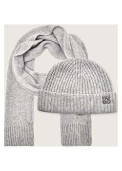 HUGO Wełniany szal + czapka Sarmi_Set ze sklepu Gomez Fashion Store w kategorii Szaliki i chusty damskie - zdjęcie 188347528