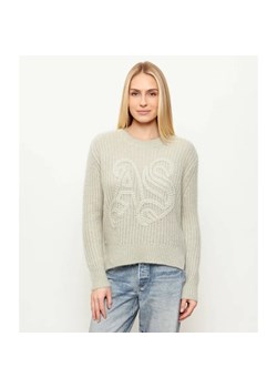 AllSaints Wełniany sweter CHAIN | Loose fit ze sklepu Gomez Fashion Store w kategorii Swetry damskie - zdjęcie 188347558