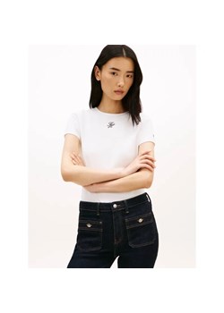 Tommy Hilfiger T-shirt | Slim Fit ze sklepu Gomez Fashion Store w kategorii Bluzki damskie - zdjęcie 188347649
