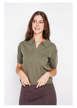 William de Faye Sweter w kolorze khaki ze sklepu Limango Polska w kategorii Swetry damskie - zdjęcie 188348737