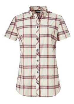 Schöffel Bluzka funkcyjna "Skallebo" w kolorze kremowo-czerwonym ze sklepu Limango Polska w kategorii Bluzki damskie - zdjęcie 188348759