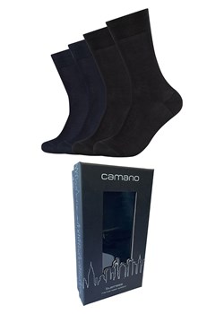 camano Skarpety (4 pary) w kolorze czarno-granatowym ze sklepu Limango Polska w kategorii Skarpetki męskie - zdjęcie 188348825