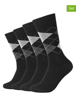 camano Skarpety (4 pary) w kolorze czarnym ze sklepu Limango Polska w kategorii Skarpetki męskie - zdjęcie 188348855