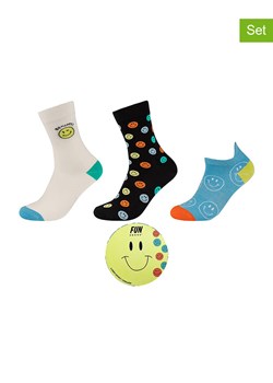 Fun Socks Skarpety (3 pary) "Fun Socks" ze wzorem ze sklepu Limango Polska w kategorii Skarpetki męskie - zdjęcie 188348916