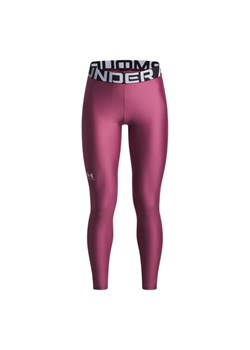 Dziewczęce legginsy treningowe Under Armour HG Legging - czerwone ze sklepu Sportstylestory.com w kategorii Spodnie dziewczęce - zdjęcie 188349229