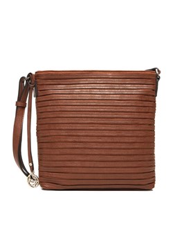 Torebka Lasocki CEO-LSK-K-022-06 Brązowy ze sklepu eobuwie.pl w kategorii Listonoszki - zdjęcie 188350045