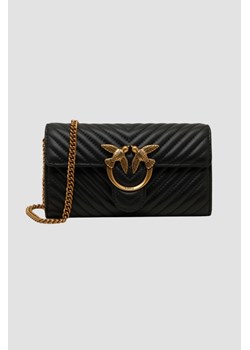 PINKO Czarna torebka Love One Wallet C AW25 ze sklepu outfit.pl w kategorii Kopertówki - zdjęcie 188350495