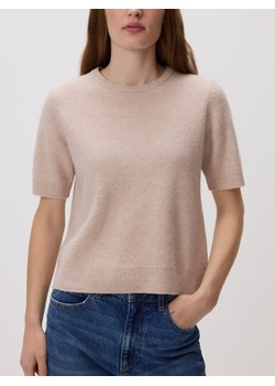 Reserved - Wełniany sweter - beżowy ze sklepu Reserved w kategorii Swetry damskie - zdjęcie 188350638