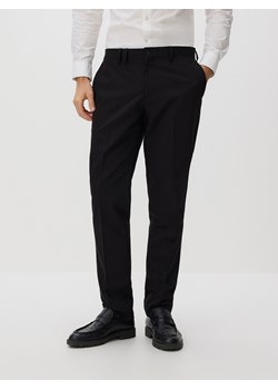Reserved - Spodnie garniturowe slim fit - czarny ze sklepu Reserved w kategorii Spodnie męskie - zdjęcie 188350995