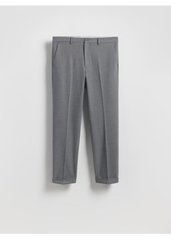 Reserved - Spodnie garniturowe z kantem - ciemnoszary ze sklepu Reserved w kategorii Spodnie i półśpiochy - zdjęcie 188351015