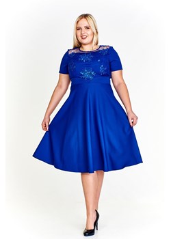 Sukienka FSU961 CHABROWY ze sklepu fokus.pl w kategorii Sukienki - zdjęcie 188351298