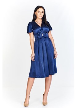 Sukienka FSU200 GRANATOWY ze sklepu fokus.pl w kategorii Sukienki - zdjęcie 188351369