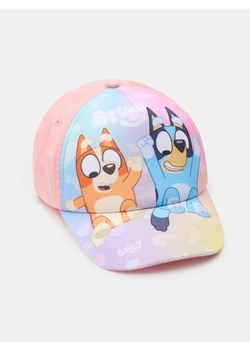 Sinsay - Bawełniana czapka z daszkiem Bluey - różowy ze sklepu Sinsay w kategorii Czapki dziecięce - zdjęcie 188351845
