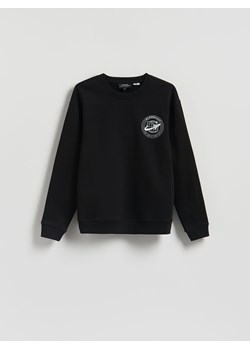 Reserved - Bawełniana bluza SUPERMAN™ - czarny ze sklepu Reserved w kategorii Bluzy męskie - zdjęcie 188353607